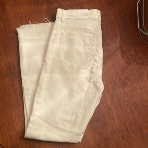 NWT Loft white skinny ankle petite jeans - size 00